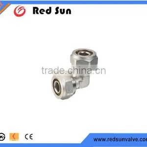 HR7170 Factory Manufacture Forged Brass Water Elbow Al-pex Pipe Plumbing Fittings thumbnail-1