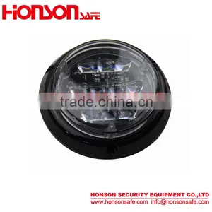 24 Volt 1W Led Waterproof Strobe Warning Flashing Beacon for Police Cars HTL-101 thumbnail-2