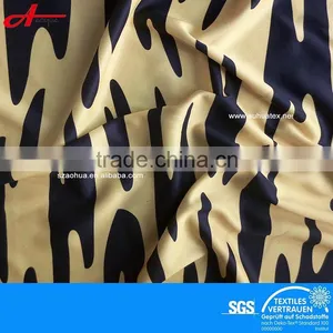 100% Polyester Camouflage Printed Knitted Fabric thumbnail-5