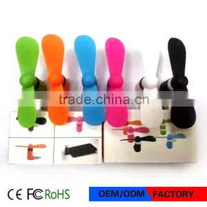 Travel Mini USB Portable Summer Micro USB Cooling Fan For Xiaomi Android thumbnail-3