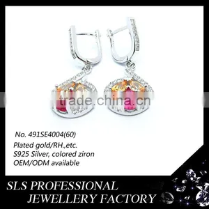2015 Fashion African Jewelry Set 925 Silver Jewelry Statement Necklaces and Ring and Jewelry Sets thumbnail-3