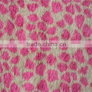 Pink Leopard Mink Coats Plush Fleece Fabric thumbnail-4