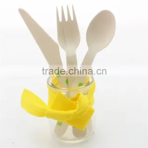 Hot Selling Wooden Cultery/Disposable Wooden Spoon/Wooden Fork thumbnail-2