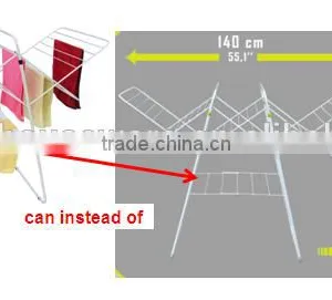 Metal Rack,foldable Hanging Clothes Rack thumbnail-3