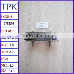 PISTON RING SET YM129004-22500 3TNE84 thumbnail-1