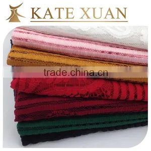 Net Yarn Tulle Embroidery Polyester Netting Lace Fabric thumbnail-6