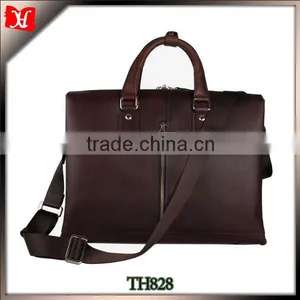 Wholesale Genuine Leather Laptop Messenger Bag 16.5 Inch Laptop Bag thumbnail-1