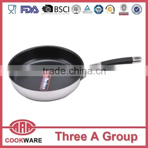 High Quality Stainless Steel Non-stick Fry Pan for Induction Cooker thumbnail-1