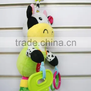 Babyfans China Wholesale Plush Music Teether Stuffed Best Quality Toys For Baby thumbnail-2
