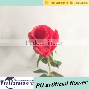 Hight Quality Real Touch PU Artificial Rose Bud thumbnail-1