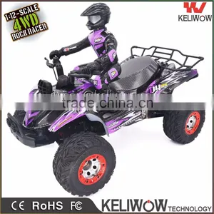1/12 Scale Professional High Speed Dirt & Desert RC Buggy 2.4G 4WD thumbnail-1