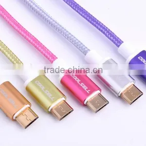 High Quality Micro Usb 2.0 Charger Cable With Aluminum Connector thumbnail-1