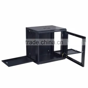 9U Wall Mount Network Server Data Cabinet Enclosure Rack Glass Door Lock thumbnail-2