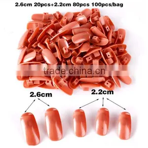100 Pcs Refit Refill Tips For Original Nail Trainer Nailtrainer Practice Hand Personal&Salon Nail Training thumbnail-2