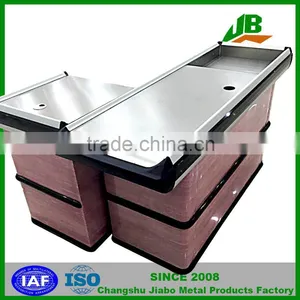 Supermarket Metal Checkout Counter thumbnail-1