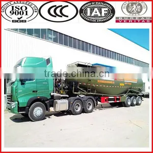 China Cement Mixer Semi Trailer Trucks for Sale thumbnail-4
