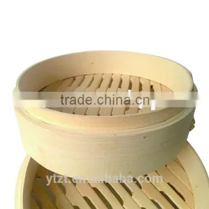 2016 Hot Selling Bamboo Food Steamer With Stailess Steel thumbnail-6
