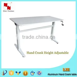 Telescopic Table Legs Manual Height Adjustable Office Desk Frame thumbnail-1