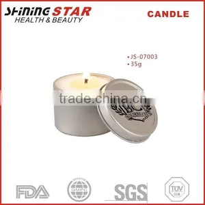 JS-07003 Scented Candle Incircle Tin Candle thumbnail-1
