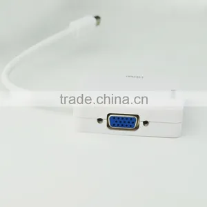 Custom Mini dp to Dvi Vga Converter for Projector thumbnail-3