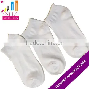 Men's Cheap White Socks no Show Socks thumbnail-1