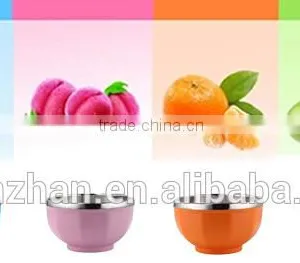 Stainless Steel Clorful Salad Bowl With Nice Design and High Quality Made by Junzhan Factory Directly thumbnail-4