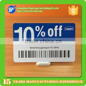 Nice Printing Plastic Pvc Barcode Card Sequential Number Printed thumbnail-5