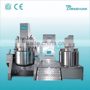 China Supplier New Machinery Cosmetic Vacuum Emulsifying Homogenizer thumbnail-2