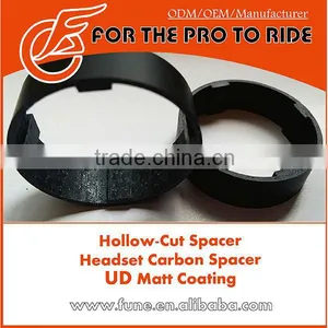 Super Light Headset 1 1/8" Bike Parts Carbon Spacer thumbnail-1