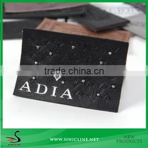 Sinicline Hot Sale Hot Sale Custom Jeans Leather Label / Jeans Leather Label / Jeans Leather Patch thumbnail-1