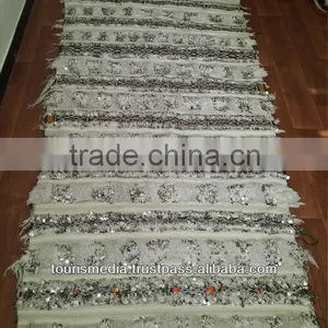 Vintage Moroccan Wedding Blanket 220cm x 105cm Wholesale of Handira thumbnail-1