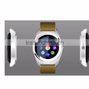 Full Display Round IPS Screen MTK2502 BT4.0 Smart Watch Phone Man Watch thumbnail-4