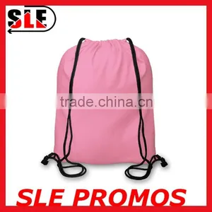 Top Quality Promotional Cotton Fabric Drawstring Backpack/ Cotton Drawstring Bag thumbnail-1