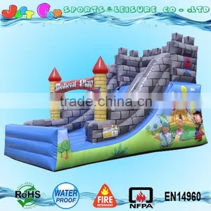 Medieval Inflatable Slide,small Indoor Inflatable Slide,cheap Inflatable Slides for Sale thumbnail-1