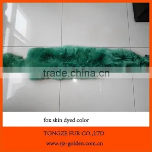 Fox Fur Skins Dyed in Different Colors thumbnail-1