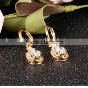 2016 Fashion 316 L Crystal Earrings in Hot Sale thumbnail-3