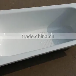 180cm Indoor Smiple Steel Enamel Bathtub thumbnail-1