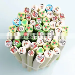 Nail Art Fimo Fruit 12 Styles 3D Design Decoration Tips Christmas Series Fimo ZX:RT684 thumbnail-1