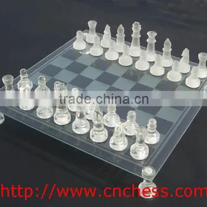 Glass Chess Table thumbnail-1