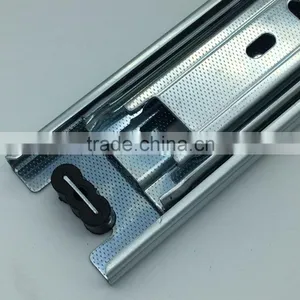 Jieyang Kitchen Iron 3-fold Full Extension Ball Bearing Drawer Guide Rail thumbnail-3