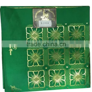 Bright Yellow African Styles Head Tie / Flowers Patterns Sego / Classical Nigerian Gele Fabric Quality Choice thumbnail-6