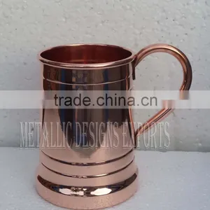 Tankard 100% Copper Drinking Mug thumbnail-1