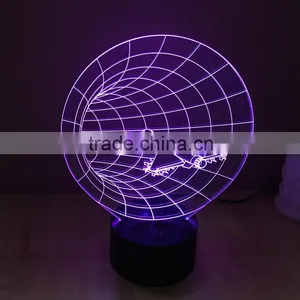 Color Changing 3D Space Craft Led Light thumbnail-1
