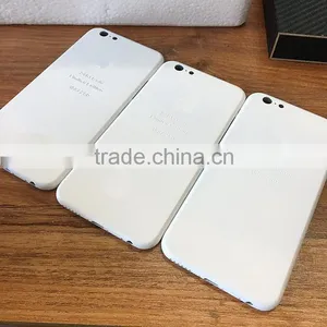 Limited Edition Text Engraved For IPhone 6 White Matte Finish Housing thumbnail-1