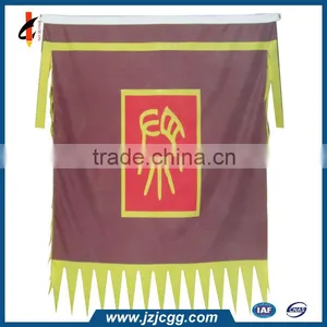 Custom Cheap Polyester Hanging Flag thumbnail-1
