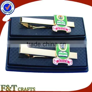 Souvenir High Quality Metal Tie Bar and Cufflink Set/wholesale Tie Bar thumbnail-1