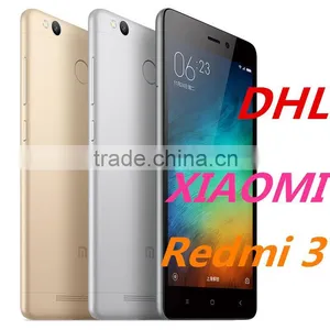 Original Xiaomi Redmi 3 2G DDR RAM 16G ROM Metal Body 4100 MAh Snapdragon 616 Octa Core 5" 1280*720 FDD LTE Smart Mobile Phone thumbnail-1