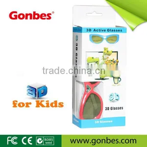 Fashionable Kids Blue Active 3d Glasses With Bluetooth and IR thumbnail-2
