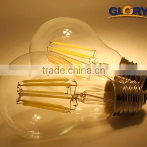 2 Years Warranty Classic Led Light E27 Edison Led Bulb 6W A60 Filament Led Bulb thumbnail-5