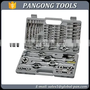 44PCS Tap Die Drill Set in Blow Mold Case Taps& Dies& Drills thumbnail-1